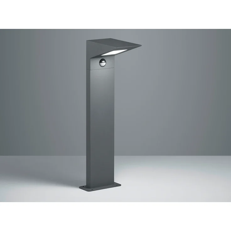 Trio Leuchten LED Außen Wegeleuchte Nelson 525369142, Aluminium Druckguss Anthrazit, inkl. 8 Watt LED, Bewegungssensor – Bild 5