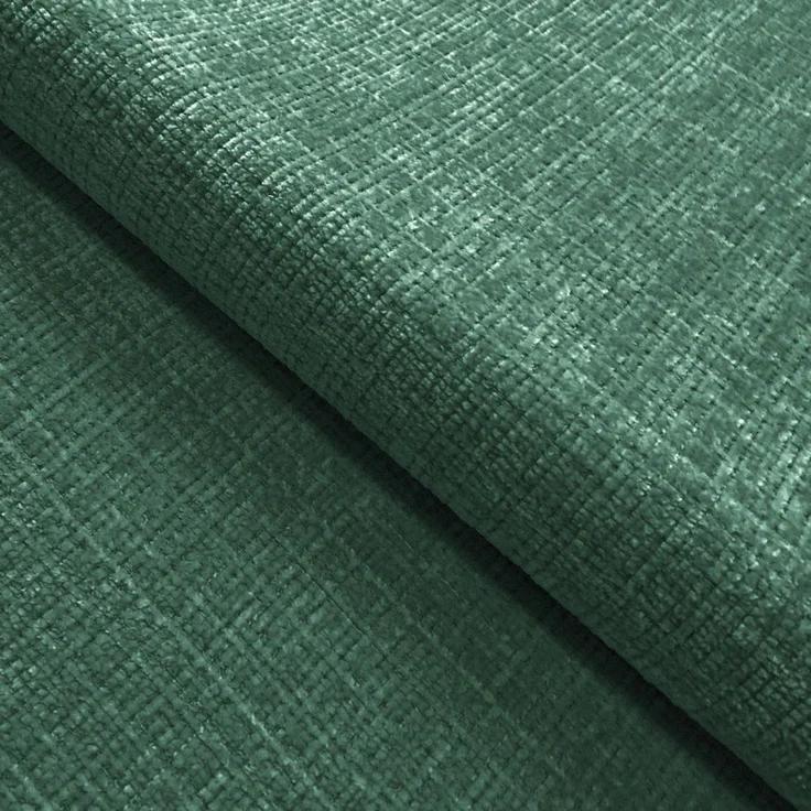luma-home Wohnlandschaft U-Form 6-Sitzer, raffinierte Steppungen, Chenille-Bezug in Grün, 323 x 161 x 79cm – Bild 4