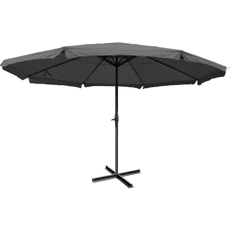 MCW Sonnenschirm Carpi Pro, LxB: 500x500 cm, witterungsfest, regenbeständig, windstabil, robust, Inkl. Bodenkreuz