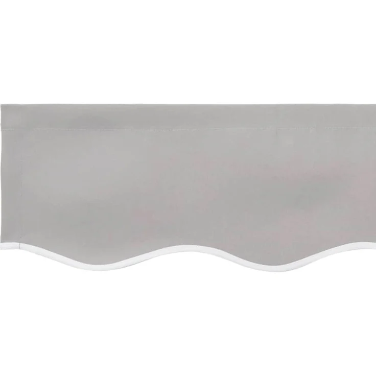vidaXL Markisenersatzstoff Hellgrau 380 x 195 cm Polyester 42000585 – Bild 6