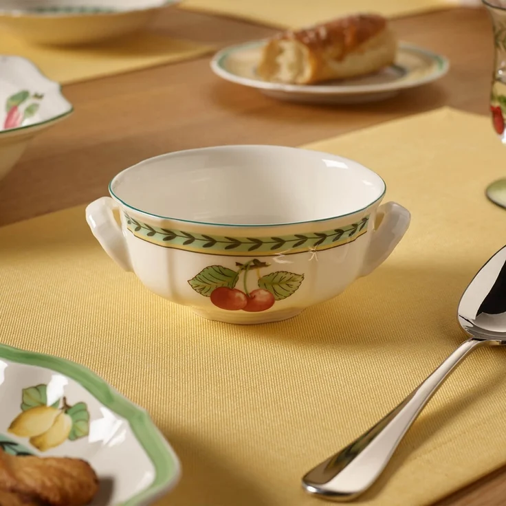 Villeroy & Boch French Garden Fleurence Suppentasse mit Untertasse 240 ml – Bild 2