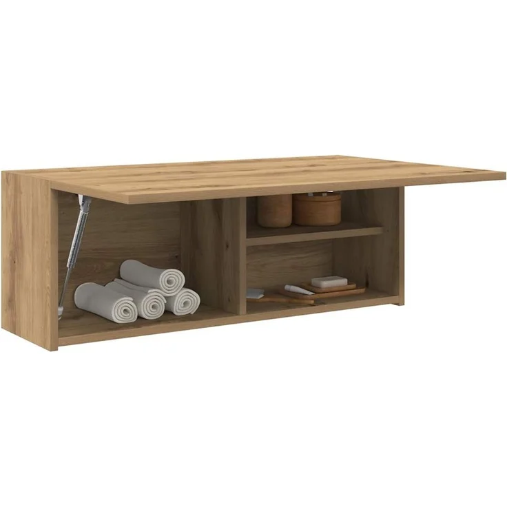 Bad-Wandschrank Artisan-Eiche 80 x 25 x 30 cm Holzwerkstoff – Bild 1