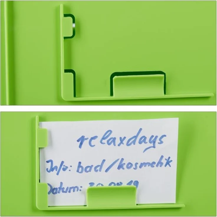 Relaxdays 4 x Transportbox 60 L mit Deckel – Bild 8
