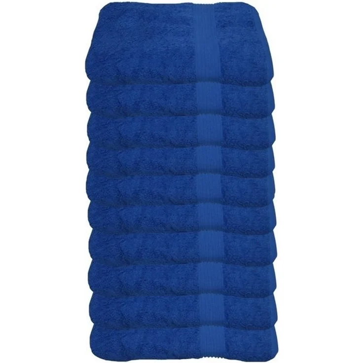 Julie Julsen Gästehandtücher 10-Gästehandtücher-Royalblau-Gästetuch 30 x 50 cm, Baumwolle (10-St) – Bild 2