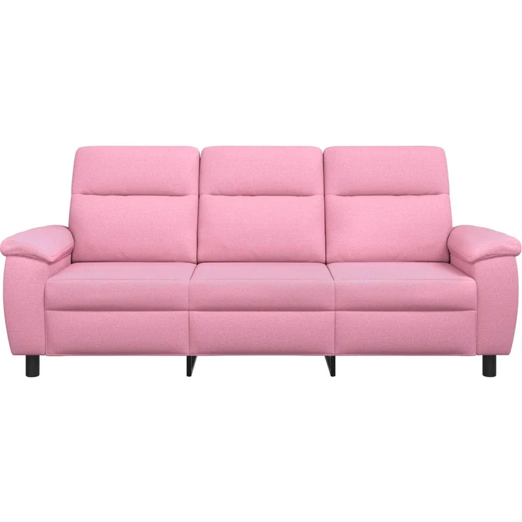 vidaXL Sofa Rosa 214 x 90 x 95 cm Stoff 42040976 – Bild 2