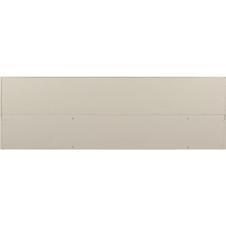 Aufsatzschrank New Gravure aus Kiefernholz, skandinavischer Stil, hellgrau Dust, 200 cm breit – Bild 2