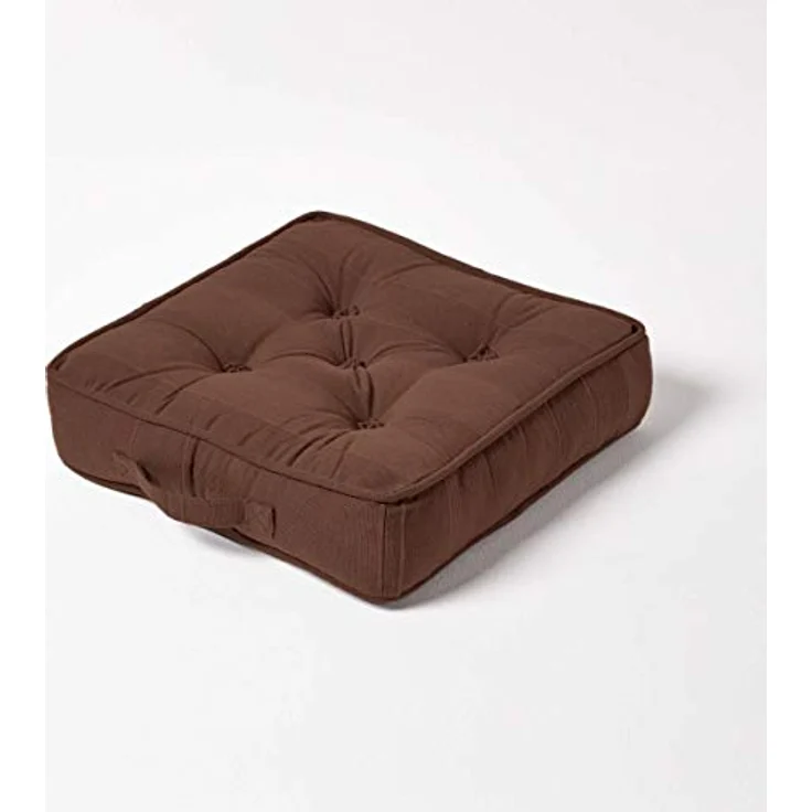 Homescapes Bodenkissen Sitzkissen Stuhlkissen Rajput braun – Bild 2