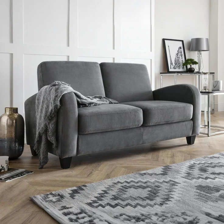 Julian Bowen Vivo 2-Sitzer-Sofa, Grau