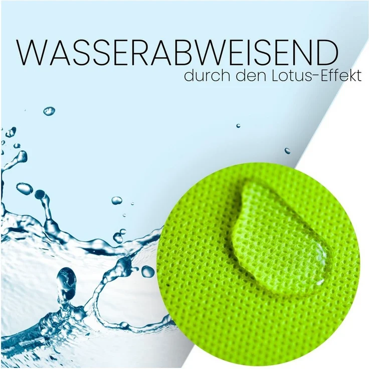 Sensalux Tischdecke Tischdeckenrolle 80g/m², bis zu 45% Recyclat, 0,99m x 10m, Apfelgrün – Bild 2