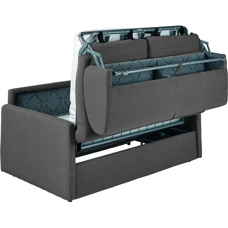 Vente-unique - CALIFE Sofa Stoff Grau - B 223 cm94 cm x H 85 cm x L 150 cm – Bild 5