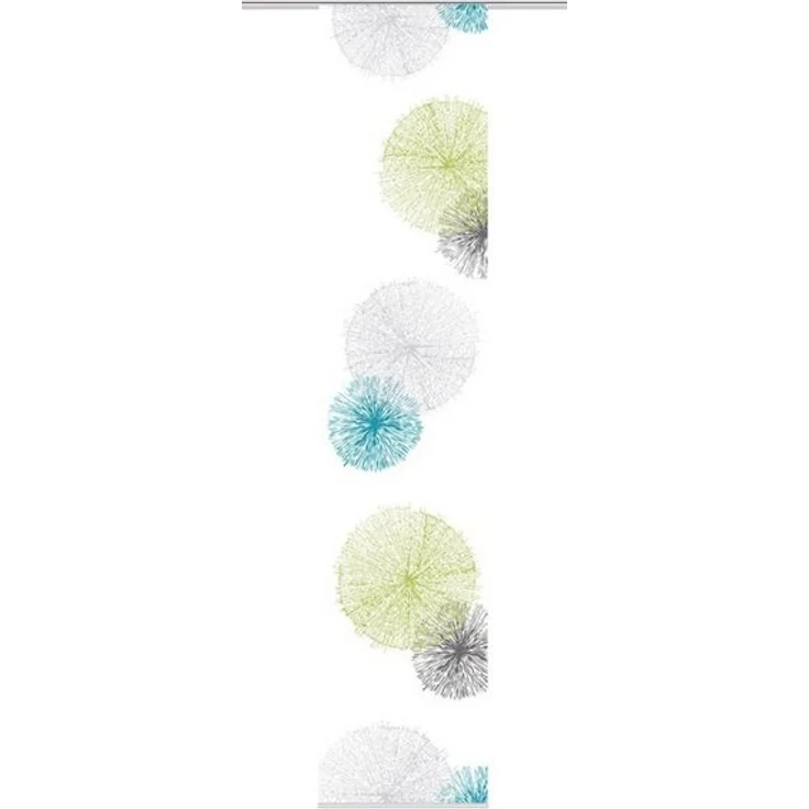 HOME WOHNIDEEN Schiebegardine 87999 Schiebegardine Digitaldruck RAWLINS aus Dekostoff, 245 x 60 cm, 100% Polyester
