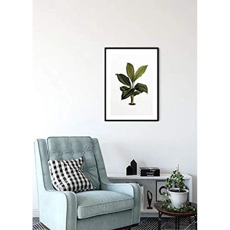 Komar Elastica Leaf, Wandbild aus Premium-Poster Fotopapier, 50 x 70 cm, fotorealistischer Kunstdruck ohne Rahmen, ideal für Wohnzimmer und Schlafzimmer, MADE IN GERMANY – Bild 4