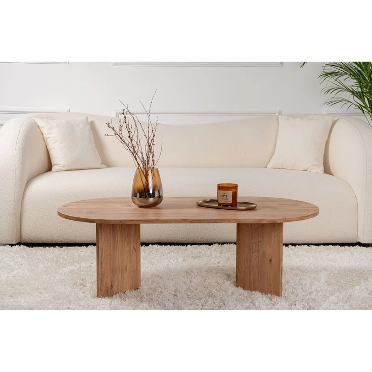 Skye Decor Couchtisch 100% MELAMINE COATED PARTICLE BOARD, 39,8 cm x 60 cm x 119 cm 909NRD11 – Bild 2