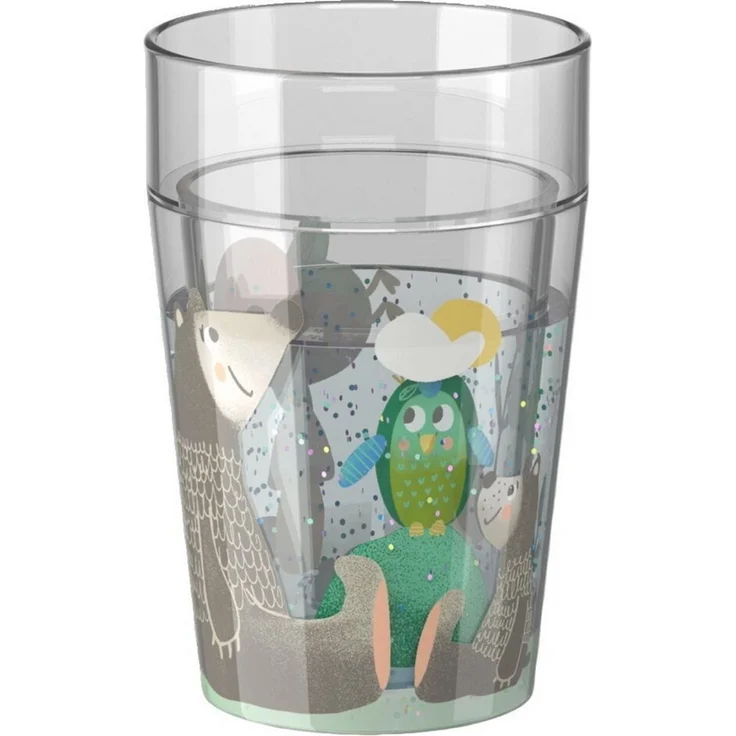 Haba Kinderbecher Essen & Trinken Becher Glitzerbecher Wald 2 2012447009
