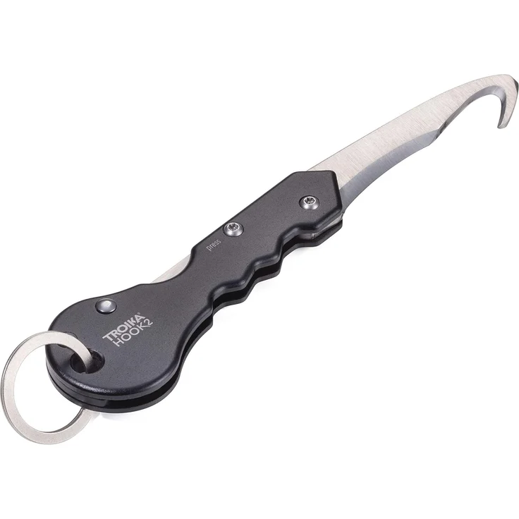 TROIKA® Paketmesser HOOK 2 schwarz, 1 St. – Bild 3