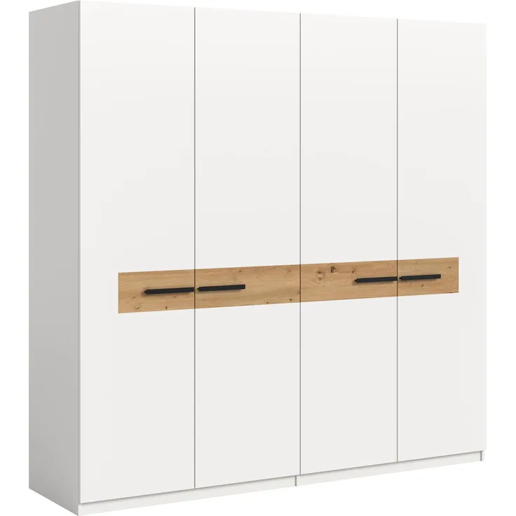 Stanga Kleiderschrank in weiß