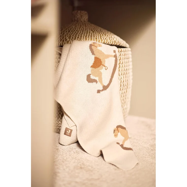 Jollein Nostalgic Ride Babydecke - 75 x 100 cm Off – Bild 7