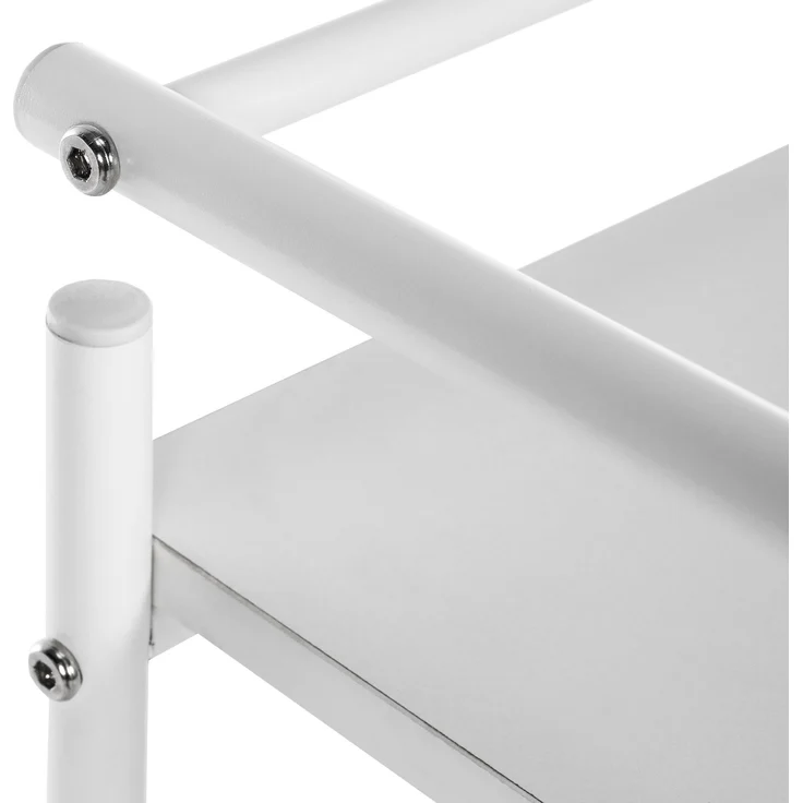 CLP Gerätewagen PL902 mit Rollen und drei Ablageflächen,weiß – Bild 5