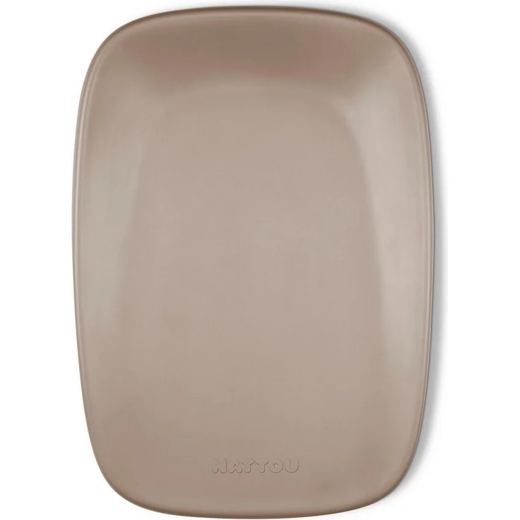 Nattou Wickelauflage 2.0 Softy PU Schaum 70x50x10 cm taupe – Bild 4