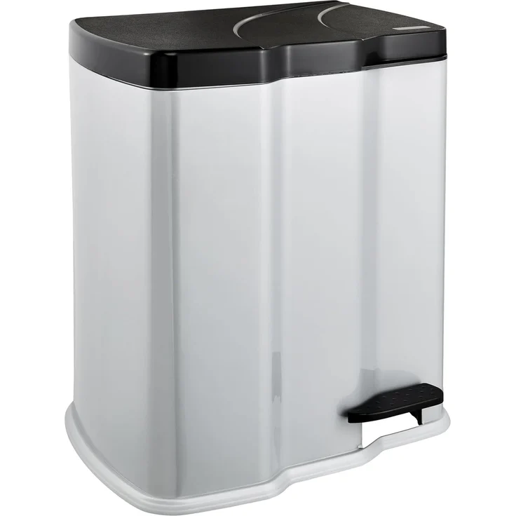 keeeper Mülleimer gunnar, Treteimer 7 l + 15 l, mit 2 Abfallbehältern, Made in Europe – Bild 1