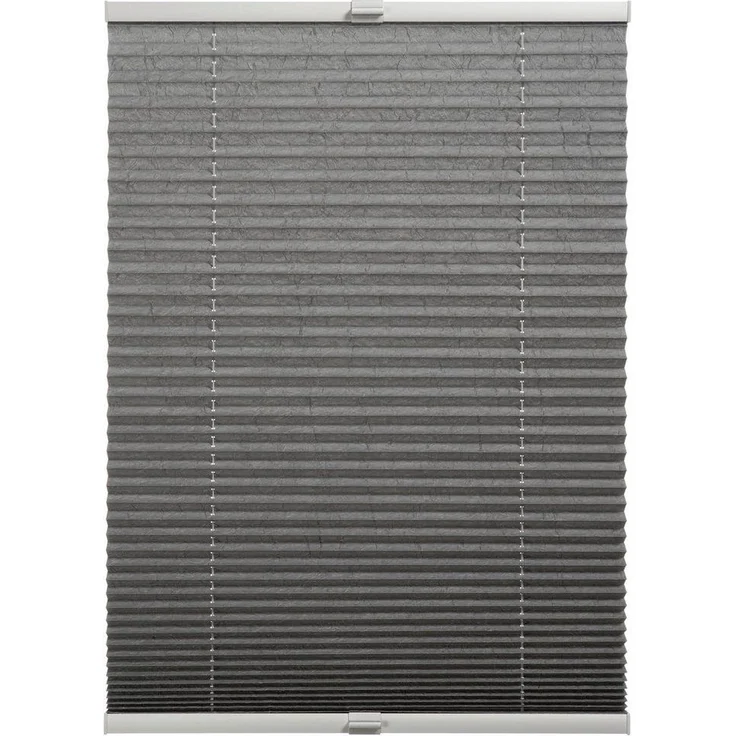 SCHÖNER WOHNEN-Kollektion Plissee Milla, blickdicht, mit Bohren, verspannt, verschraubt, verschraubt, silberne oder weiße Rollo-Technik – Bild 1
