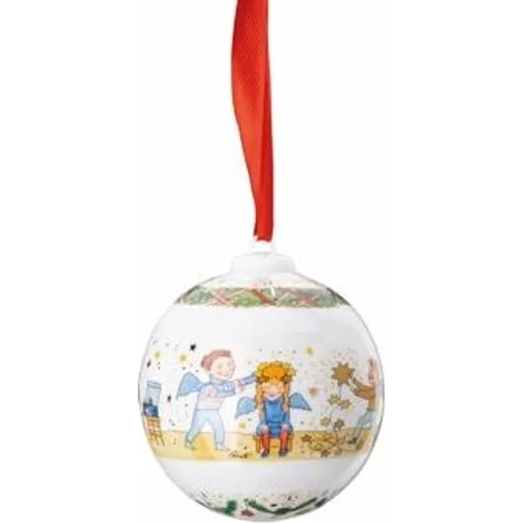 Hutschenreuther Weihnachtsbaumkugel Porzellankugel Weihnachtskugel 2024