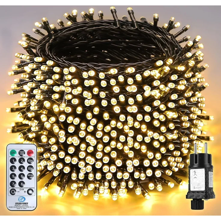 SALCAR 80m 1330er LED Lichterkette – Bild 1