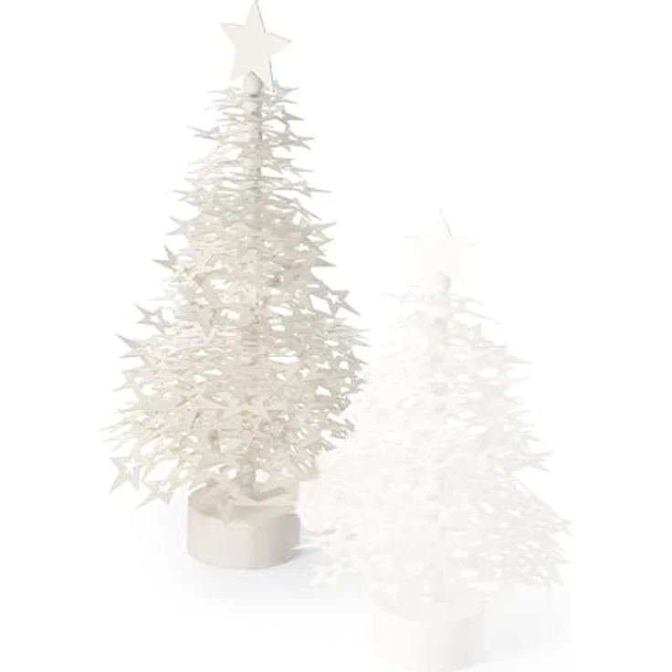 Nordic Kleiner Deko Weihnachtsbaum - weiß 35 cm – Bild 1