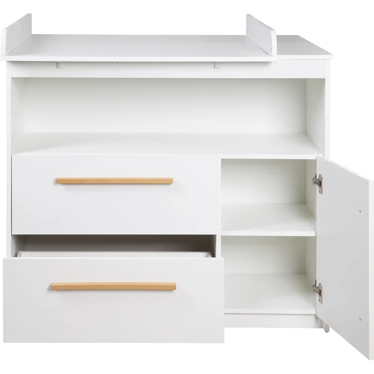 roba Kinderzimmerset 'Lilo' - 3-teilig - inkl. Kombi-Kinderbett 70 x 140 cm - Weiß – Bild 3