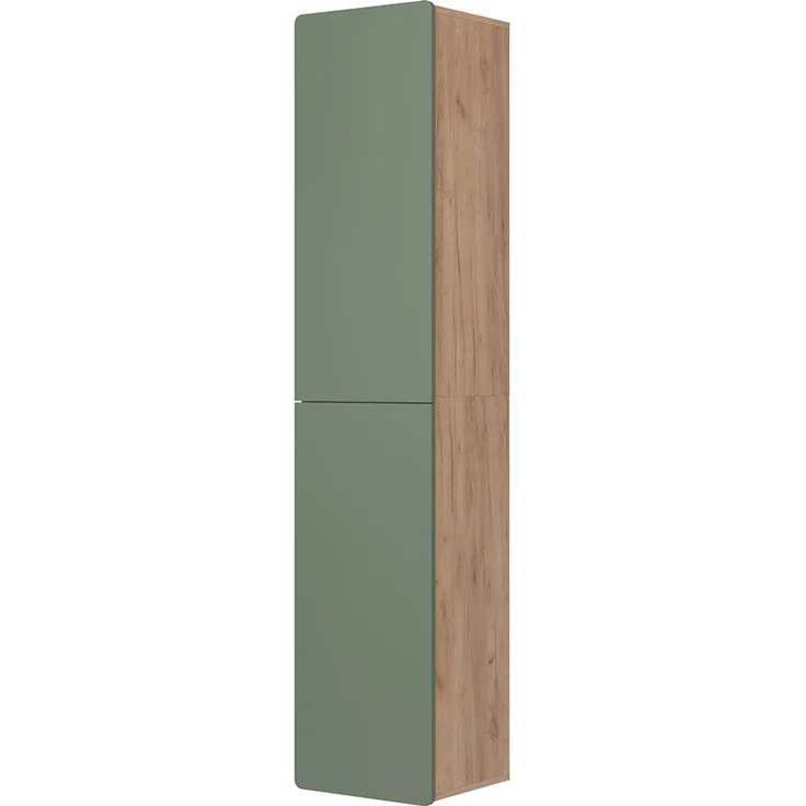 Hochschrank Izan Grün/Goldkraft Eiche 36.6 x 171.6 cm Vicco – Bild 1