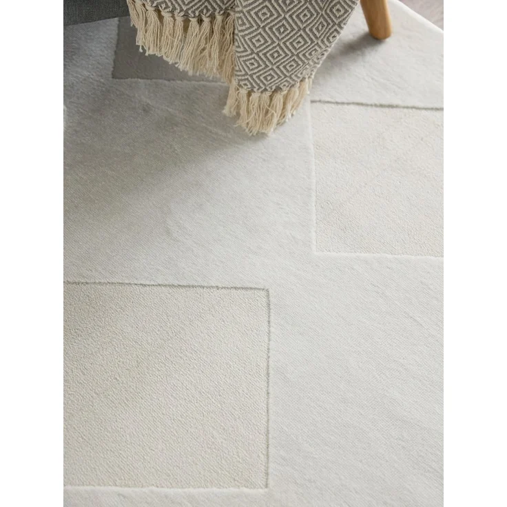benuta Teppich Claire, rechteckig, Höhe: 6 mm, Teppich Wohnzimmer, Esszimmer, Schlafzimmer, Flur, Boho, Pflegeleicht – Bild 2