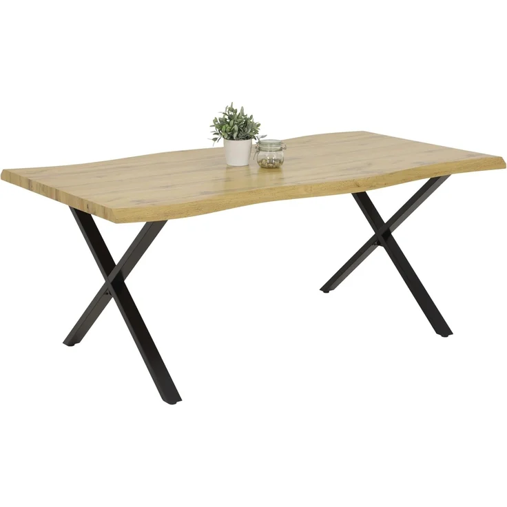 Esstisch Marita / GERDA III T, Holzfarben, 140 x 76 x 90 cm – Bild 5