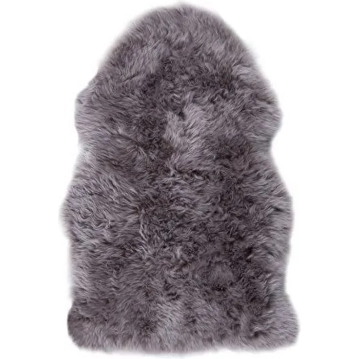 Schaffell natur schlamm, ca. 60 x 85 cm