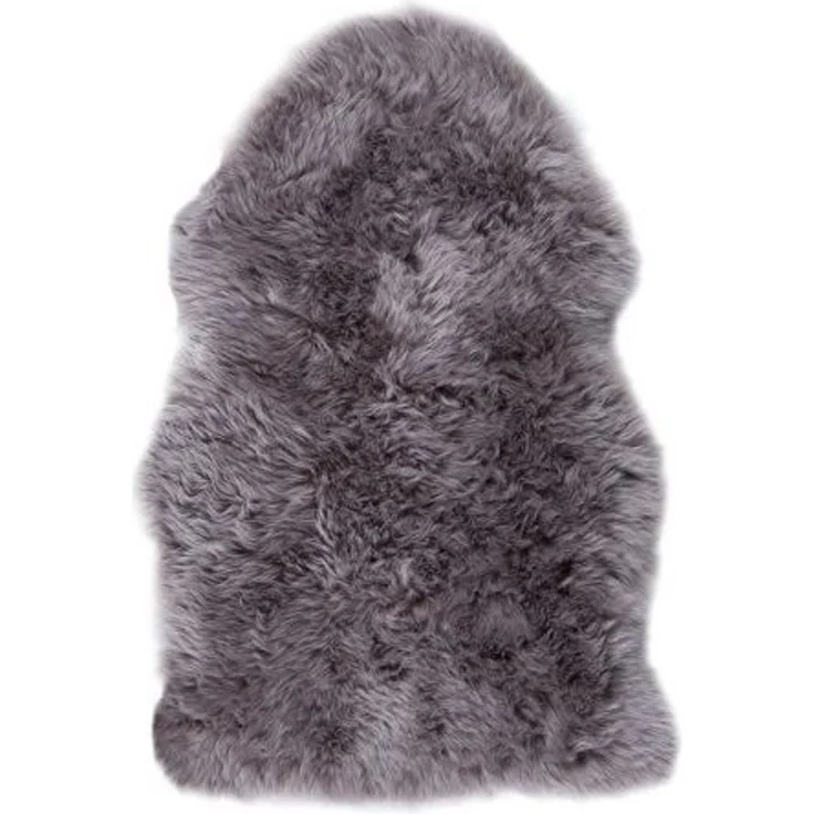 Schaffell natur schlamm, ca. 60 x 85 cm