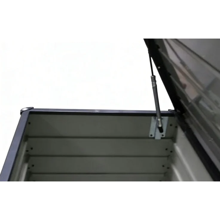Metall-Aufbewahrungsbox Gartentruhe 300L Stauraum wetterfest – Bild 8