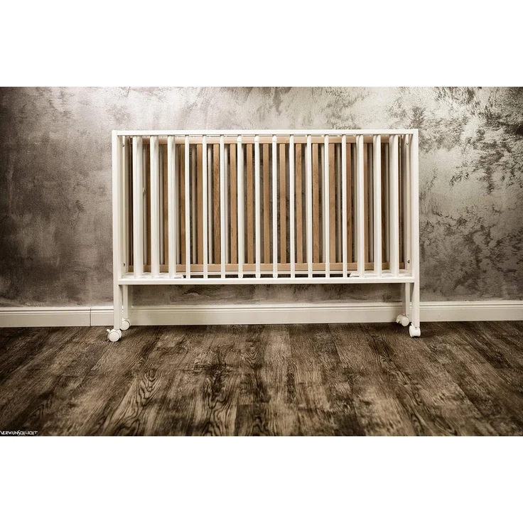 Tissi Gitterbett faltbar weiss inkl. Matratze 60x120 cm – Bild 5