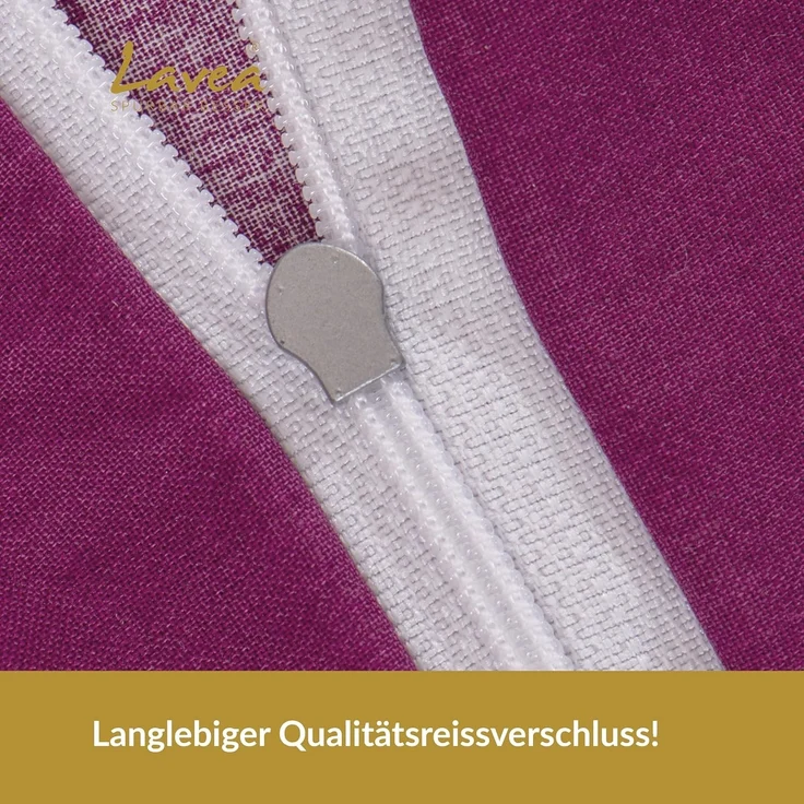 Lavea Kinderbettwäsche Bettwäsche Kinder Herzen Set, mit Reißverschluss, mit Herzmotiv, 100% Baumwolle, 2 teilig, weiche Bezüge für Bettdecke und Kopfkissen – Bild 5