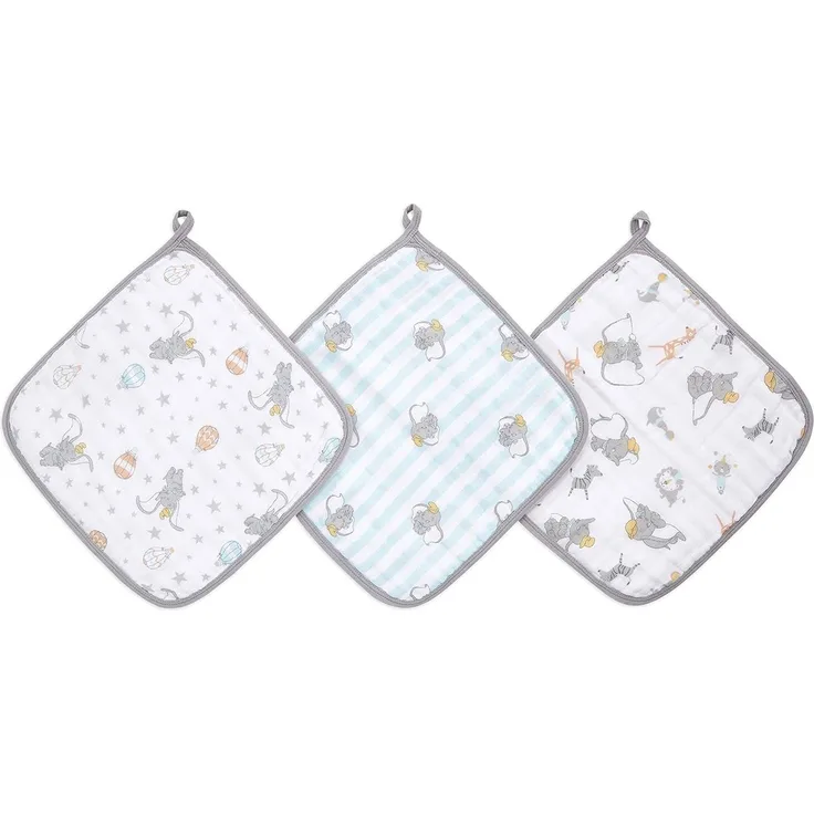 aden® Disney Waschlappen dumbo new heights 3-pack