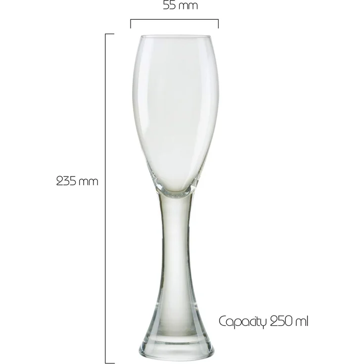 2er Set Anton Studio Designs Manhattan Champagnerflöten Sektgläser 250ml – Bild 8