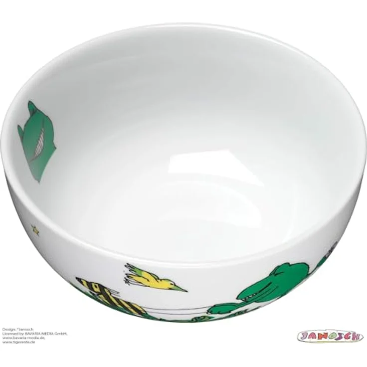 WMF Janosch Kindergeschirr Kinder-Müslischale 13,8 cm, Porzellan, spülmaschinengeeignet, farb- und lebensmittelecht – Bild 2