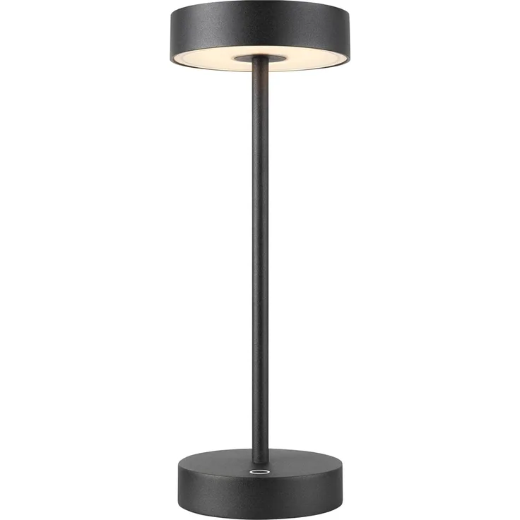 SLV VINOLINA, Tischleuchte, Akku, IP54, 2700/3000K, TOUCH, schwarz - Ambiente- Tisch- und Standleuchten