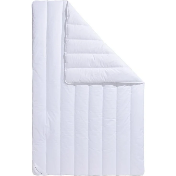 billerbeck Microfaserbettdecke Liliane, Bettdecke 135x200, 155x220 cm, Decke für Hausstauballergiker, Füllung: 100% Polyester-Hohlfaser, Bezug: 100% Baumwolle, Faserdecke mit moderner Körperformsteppung – Bild 2