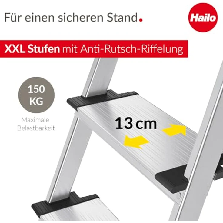 Hailo Schachtabdeckung HS3 Edelstahl 2mm tagwasserdicht Ø800mm geschlossen – Bild 3