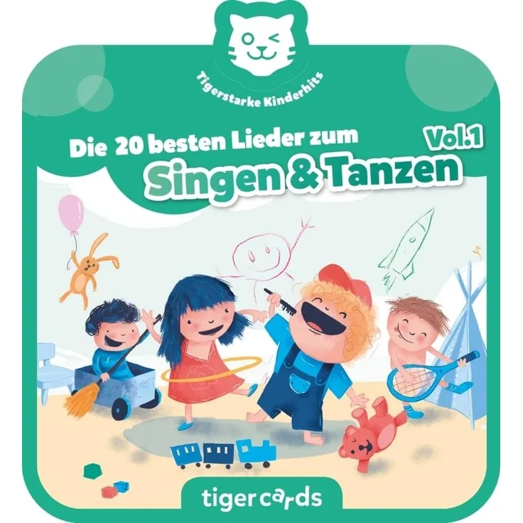 Tiger Media tigercard - Die 20 besten Lieder zum Singen & Tanzen Vol. 1