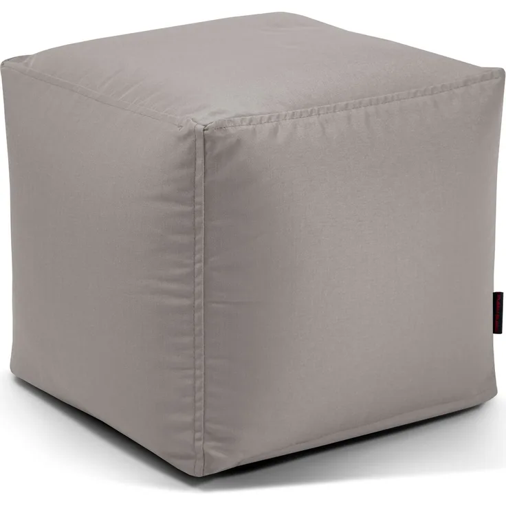 Sitzsack ‘Pouf Up!‘, Bezugstoff - Colorin, 100% Olefin, White grey, 40x45x45 cm cm.