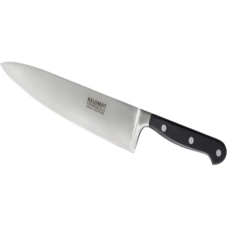 Kelomat Kochmesser 25 cm Profi geschmiedet Chromstahl