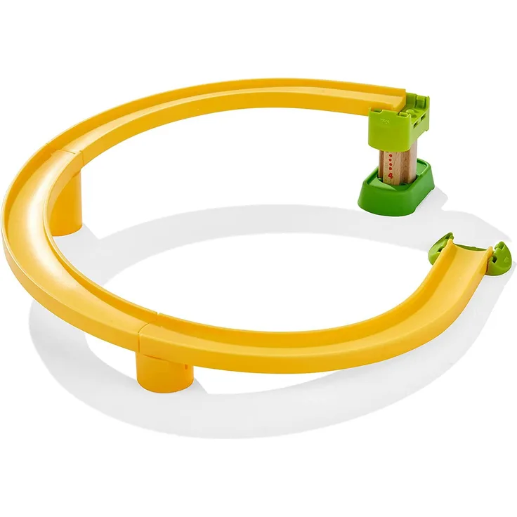 HABA Kullerbu Universal Steep Curve Track Accessory (Works with Balls & Vehicles)