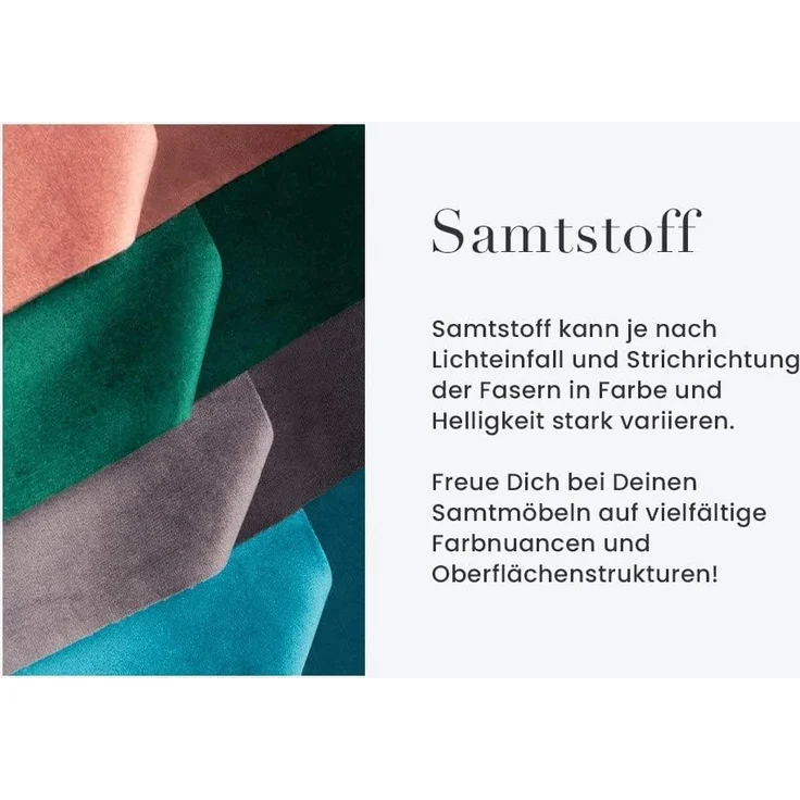 riess-ambiente Fußhocker ELEGANCIA 110cm senfgelb (Einzelartikel, 1 St), Wohnzimmer · Samt · mit Ziersteppung · Modern Design – Bild 2