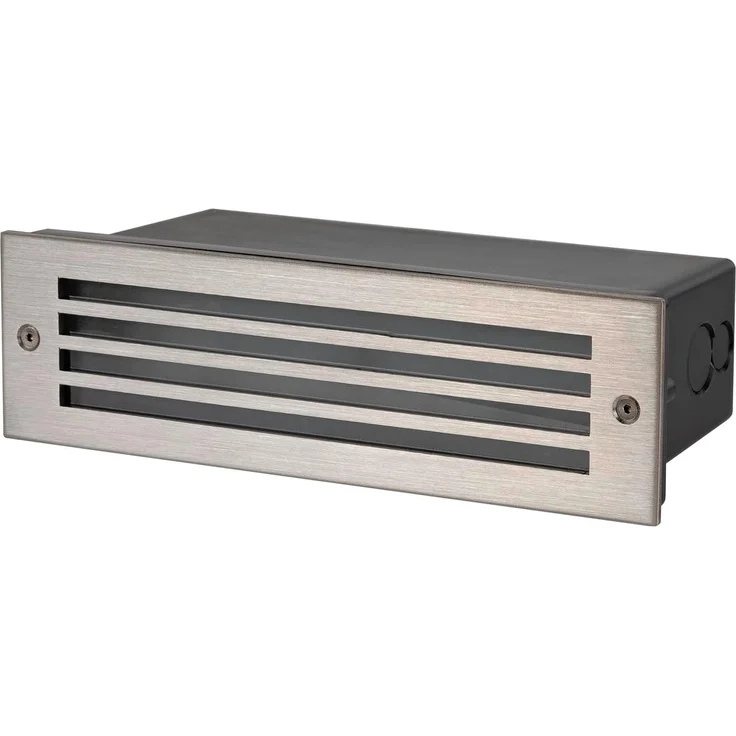 SLV BRICK MESH, Wandeinbauleuchte, rechteckig, 3000K, 5W, IP55, schwarz - Einbauleuchten (Outdoor) – Bild 2