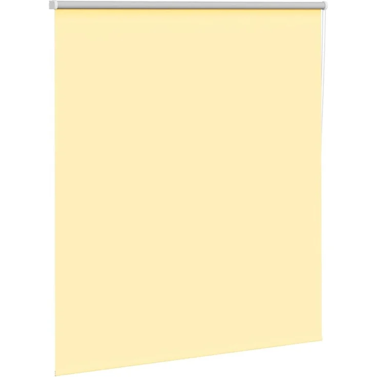 vidaXL Verdunkelungsrollo Gelb 135x150cm Stoffbreite 131,6cm Polyester 4012045 – Bild 2